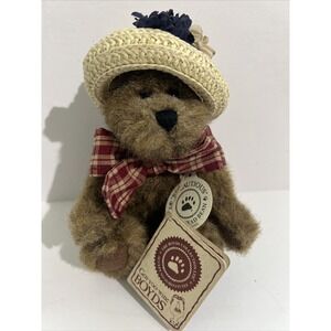 Boyds Bears "Betty Jane Maybeary" Jointed Plush 7" Tall Best Dressed With Tags